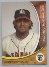 Ricardo Rodriguez Oklahoma Redhawks 2005 DAV Minor League Baseball Card