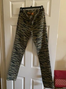 Tory Burch camo straight leg pants size 27 - Picture 1 of 4