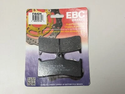 EBC FA424 Organic Front  Brake Pads Buell Kawasaki MV Agusta - Image 1 of 2