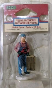 1999 Lemax Village Collection Lobster Catcher Poly Resin Figure 92339AM NOS - Picture 1 of 8