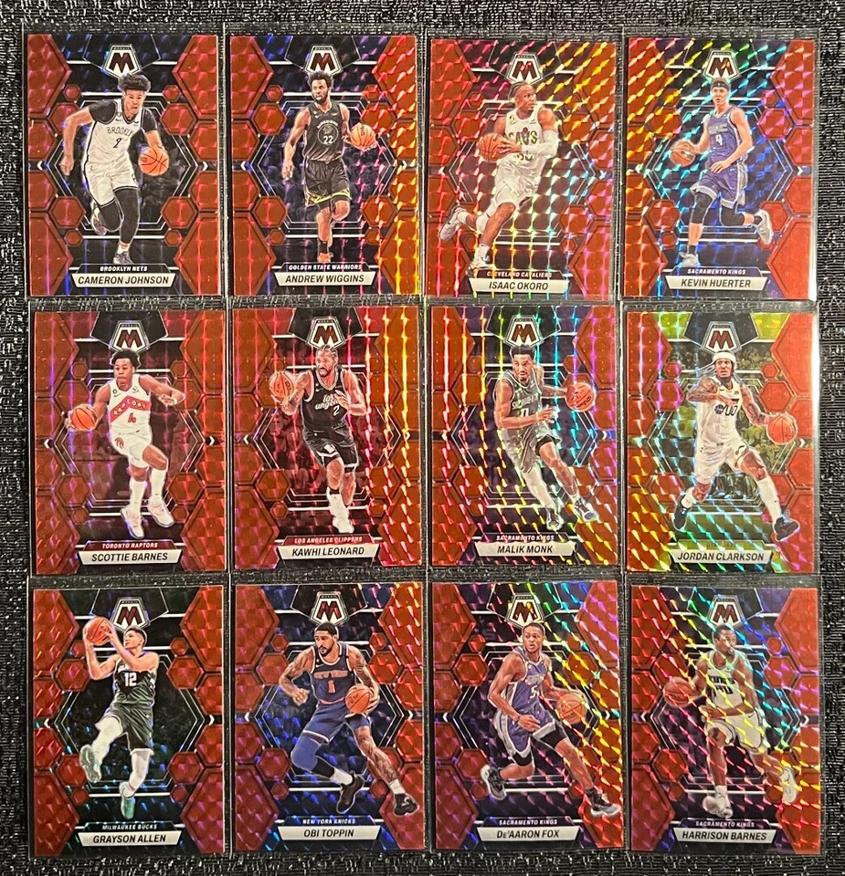 2022-23 Panini Mosaic Basketball RED HOBBY Complete Your Set You Pick Card 1-300 - Image 1 of 1
