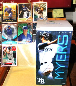 WILL MYERS 2013 MLB ROY Rays/Padres BOBBLE HEAD & 7 VARIOUS ROOKIE CARD MT/NMT - Picture 1 of 7