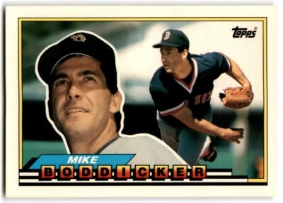 1989 Topps Big Mike Boddicker Boston Red Sox #296 - Image 1 of 2