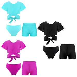 Girls Swimwear Party Bathing Suit Sports Swimsuit Beach Beachwear Pools Tankini - Picture 1 of 27