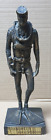 Fire Brigade Fireman Frogman Diver Brandweer Kikvorsman Bronzed Resin Figurine