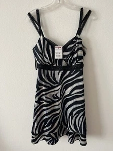 White House Black Market Damen bedrucktes Kleid Größe 8 - Bild 1 von 3