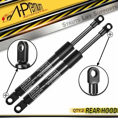 2x Soportes de elevación del capó trasero Amortiguadores Puntales para Porsche 911 65-88 912 930 con alerón Foto 1 de 4