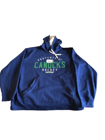 Vancouver Canucks Hoodie Size XL 2017 NHL. Official Vintage Apparel Cover