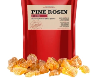 4 oz ROCK Pine Gum Rosin Colophony Chunk Rocks Violin Solder Health Beauty - Picture 1 of 11