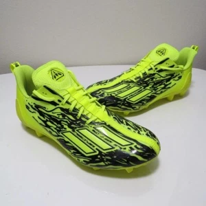 Adidas Adizero 12.0 Poison Fluorescent Yellow Football Cleats IG7218 Mens 9 - Picture 1 of 8