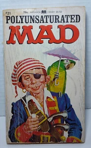 Lot of 7 Vintage MAD Magazine Paperback Books - Picture 1 of 7