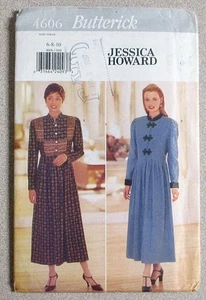 JESSICA HOWARD BUTTERICK #4606  SIZES 6, 8, 10 Pullover DRESS  PATTERN UNCUT - Picture 1 of 2