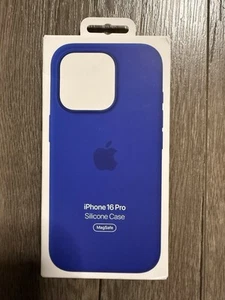 Coque en silicone Apple iPhone 16 Pro avec MagSafe - Ultramarine - Photo 1 sur 5