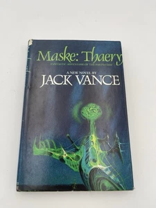 VINTAGE 1976 Maske: Thaery by Jack Vance Hardcover DJ 1st Edition BCE SF Book - Picture 1 of 5