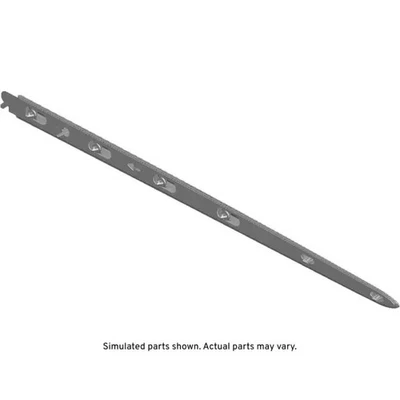 Moldura inferior puerta lateral del pasajero trasera cromada brillante exterior original 23204999 Foto 1 de 3