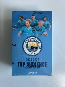 In Stock Manchester City 2024-25 DAKA Top Audience Team Set Sealed Box - Picture 1 of 2