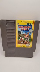 SNK Baseball Stars (NINTENDO NES) AUTHENTIC