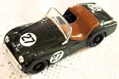 Vitesse Models Triumph TR 1959 Le Mans #27 Diecast Race Car - Dark Green/Black - Image 1 of 2