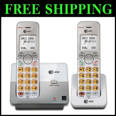 Long Range Cordless Home Phone - Expandable DECT 6.0, Full-Duplex Speaker - Imagem 1 de 4