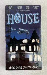 House (VHS, 1997) William Katt Richard Moll Horror RARE HTF Vintage Sealed Neu - Bild 1 von 12