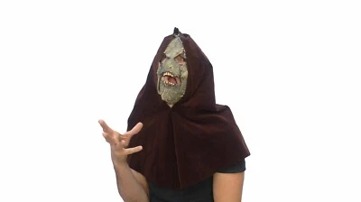 Ghoulish Productions Scarecrow Deluxe Latex Face Mask Horror Halloween Cosplay - Image 1 of 4