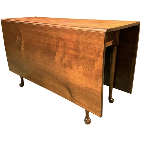 18th Century Cherry Gate Leg Drop Leaf Table Cover