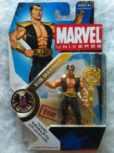 Action Figure Marvel Universe Sub Mariner Da 3 3/4 Pollici (9,5 Cm). Serie 5. Giocattolo Da Collezione Per Appassionati Marvel. - 3