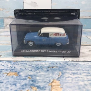 SIMCA ARONDE MESSAGERE VAN NESTLE CHOCOLATE 1/43 COMERCIAL AZUL/BLANCO - Imagen 1 de 12