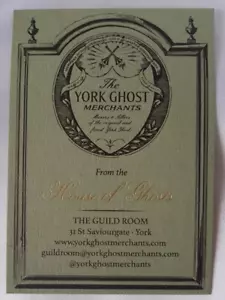The Guild Room ~ House of Ghosts ~ Original Card Paper ~ York Ghost Merchants - Picture 1 of 4