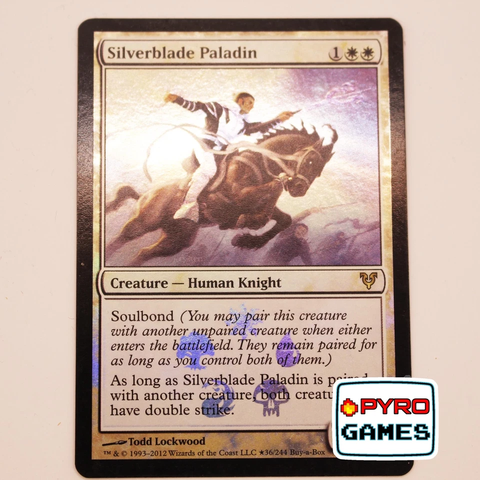 Silverblade Paladin - Avacyn Restored - Foil Buy A Box Promo Rare 36/244 - (V... - Image 1 of 1