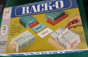 Vintage Rack-O Card Game Milton Bradley w/box '60's - Picture 1 of 3