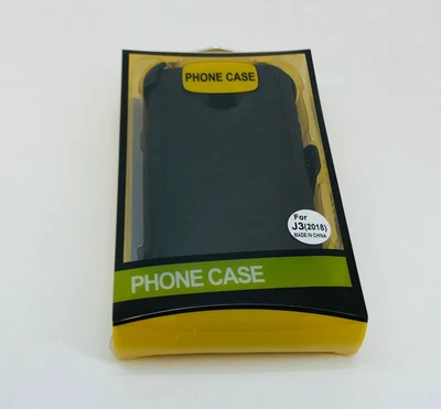 For Samsung Galaxy J3 2018 /Star Case Belt Clip Fits BLACK - Image 1 of 3