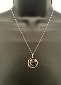 Italian 925 Silver Necklace & Pendant - Picture 1 of 8