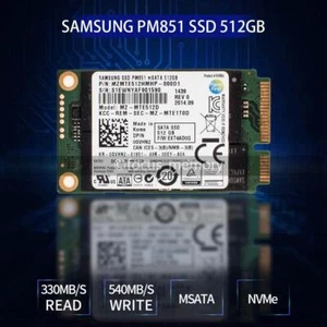 Samsung SSD 1.8 inch 512GB PM851 mSATA Internal Hard Drive For Laptop / Desktop - Picture 1 of 8