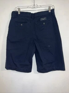 POLO RALPH LAUREN BOY'S SIZE 18 NAVY BLUE CHINO SHORTS - Picture 1 of 4
