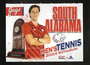 South Alabama Jaguars--Horario de bolsillo de tenis 2024--Adidas--Cinturón de sol - Imagen 1 de 1