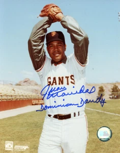 JUAN MARICHAL SIGNED 8x10 PHOTO DOMINICAN DANDY SAN FRANCISCO GIANTS BECKETT BAS - Picture 1 of 2
