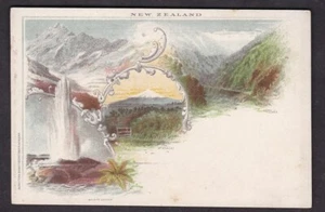 New Zealand 1½d illus. postal stationery card c1900 unused Very Good - Picture 1 of 2
