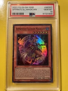 YuGiOh APPRENTICE ILLUSION MAGICIAN #SDID-AE007🔥PSA 10🔥ASIAN/ENG ED-2023 SUPER - Picture 1 of 12
