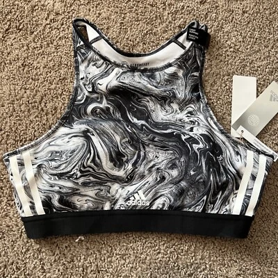 adidas Women's Sports Bra - Size MDD - nwt $45 HT 3487 - Image 1 of 4