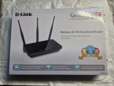 D-Link Wireless AC750 Dual Band Router - NEU - Bild 1 von 4