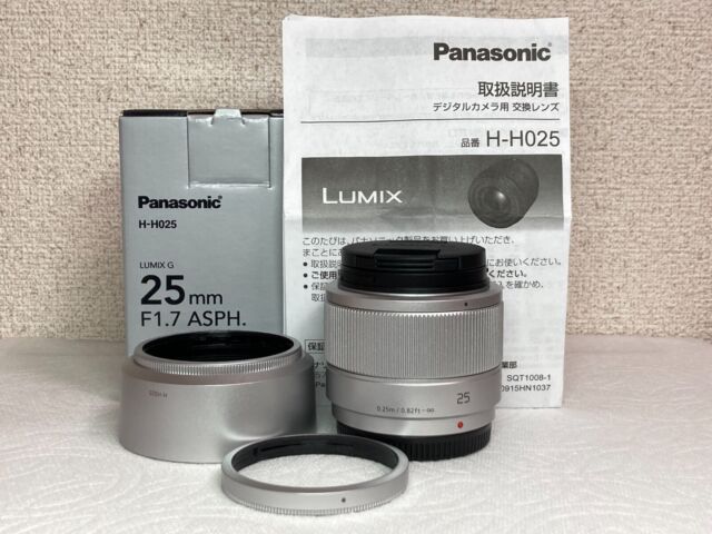 Panasonic 25mm f/1.7 Camera Lenses for sale | eBay