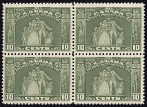 Canada Scott 209  2 x 2 Block Mint NH OG  Lot AD7007 - Picture 1 of 2