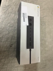 NEW Microsoft Surface Dock 2 Laptop Docking Station Black 1GK-00001 + AC ADAPTER - Afbeelding 1 van 1