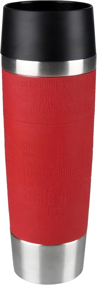 Thermosflasche Emsa 515617 0 5 L Rot (0 5 L)