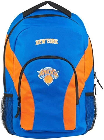 NBA New York Knicks DraftDay Backpack, 18-Inch, Blue Cover