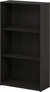 Basic 3-Tier Bookcase/Bookshelf/Storage Shelves, Dark Espresso 9.25D X 21.73W X - Picture 1 of 9