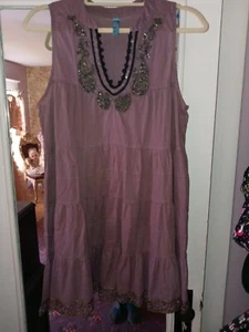 Free People Perlen Kleid/Top - Bild 1 von 5