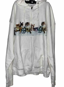 Women’s Full Zip Cat Thene Sweatshirt With Pockets. NWOT/Open Box. - Picture 1 of 9