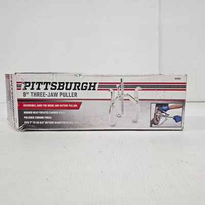 Extractor de tres mordazas Pittsburgh Automotive de 8" para engranajes de 7" a 10-3/4", etc. Foto 1 de 4